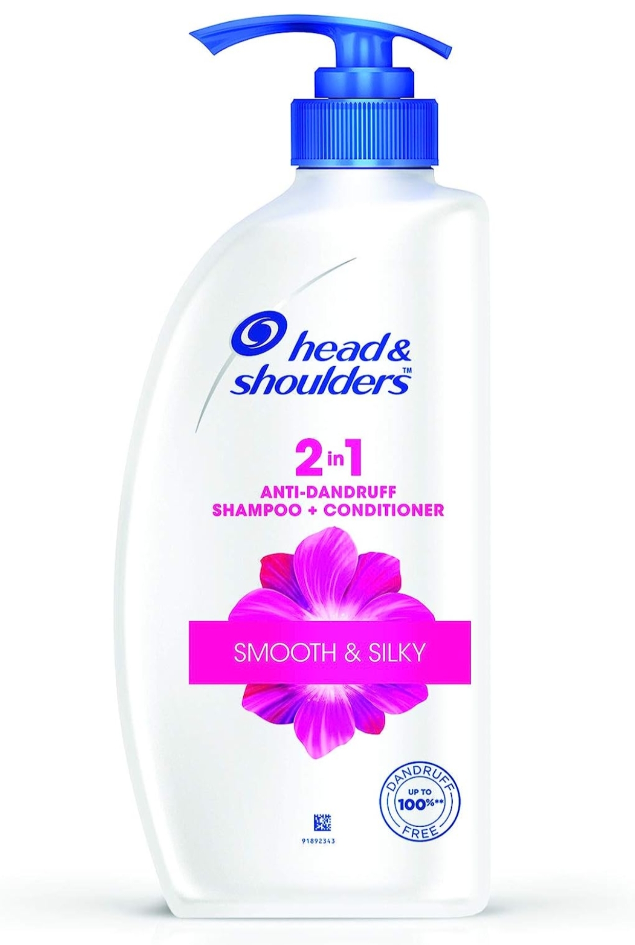 Head & Shoulders 2-In-1 Smooth And Silky Anti Dandruff Shampoo + Conditioner, 650Ml
