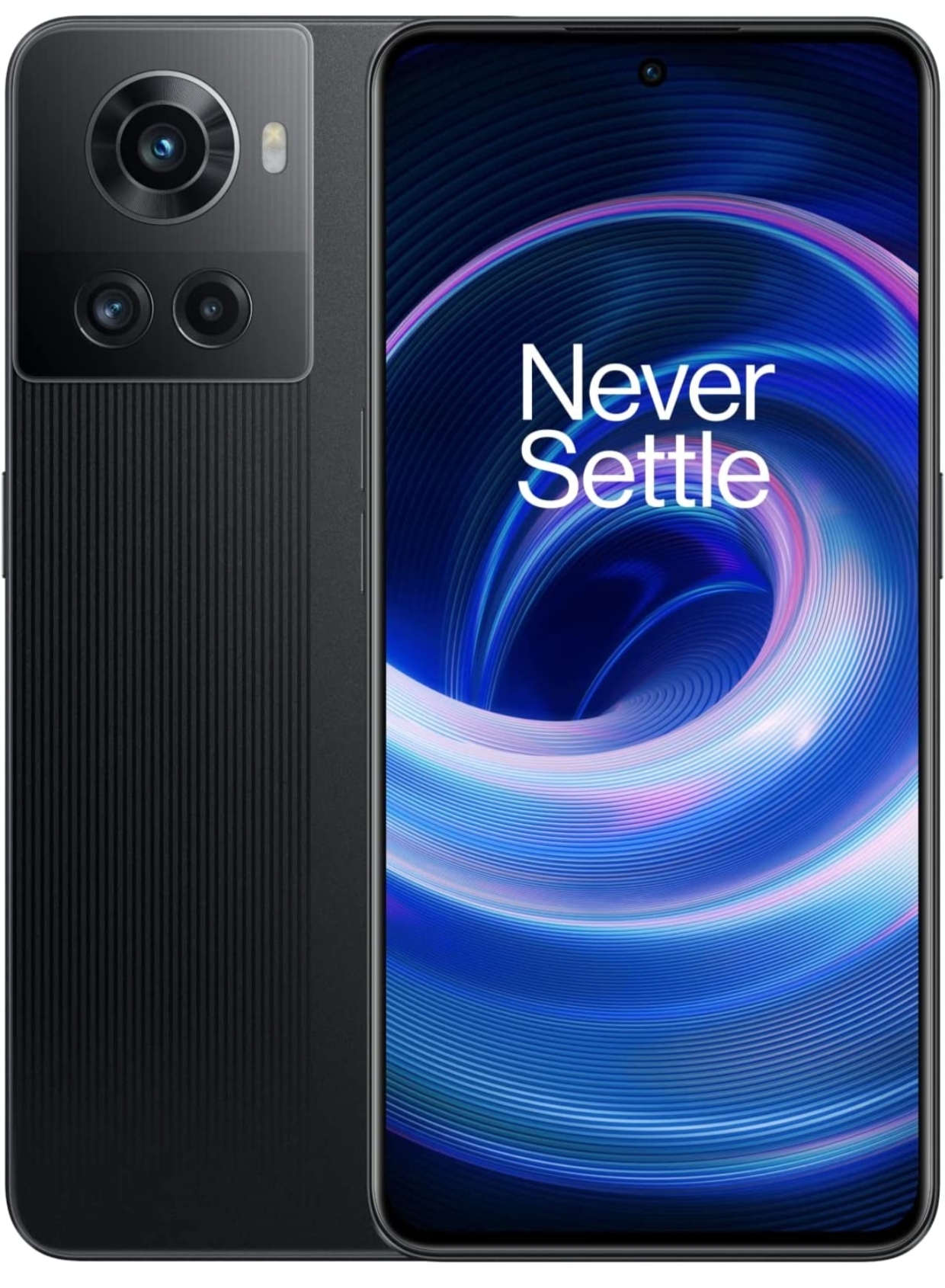 OnePlus 10R 5G (Sierra Black, 8GB RAM, 128GB Storage, 80W SuperVOOC)