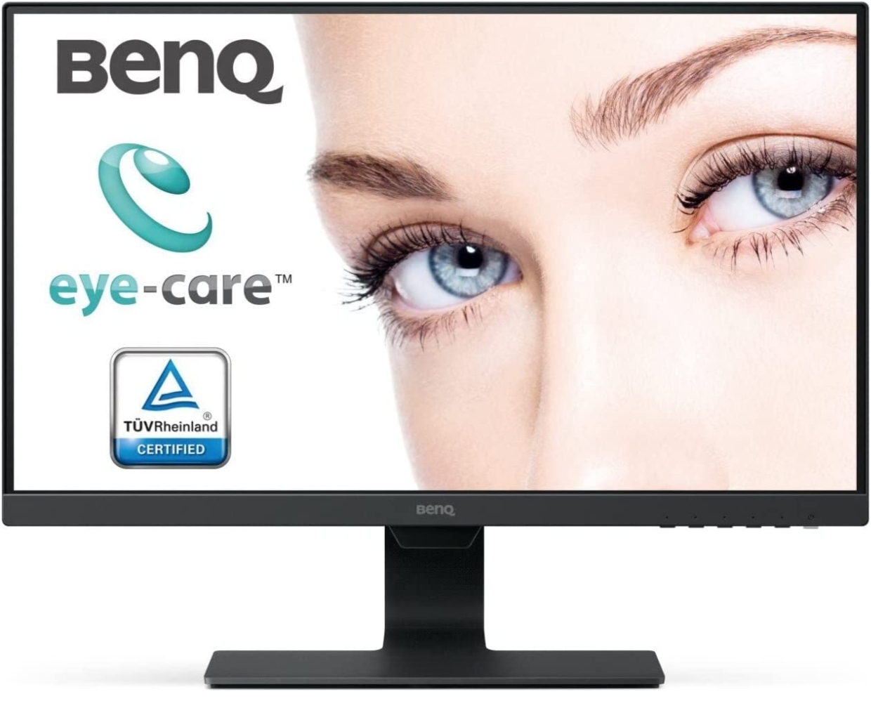 BenQ GW2780 27 inch (68 cm) 1920 x 1080 Pixels IPS Full HD Ultra-Slim Bezel Monitor- Eye Care, Anti-Glare, Brightness Intelligence, Speakers, Low Blue Light, HDMI, DP, VESA Wall Mountable (Black)