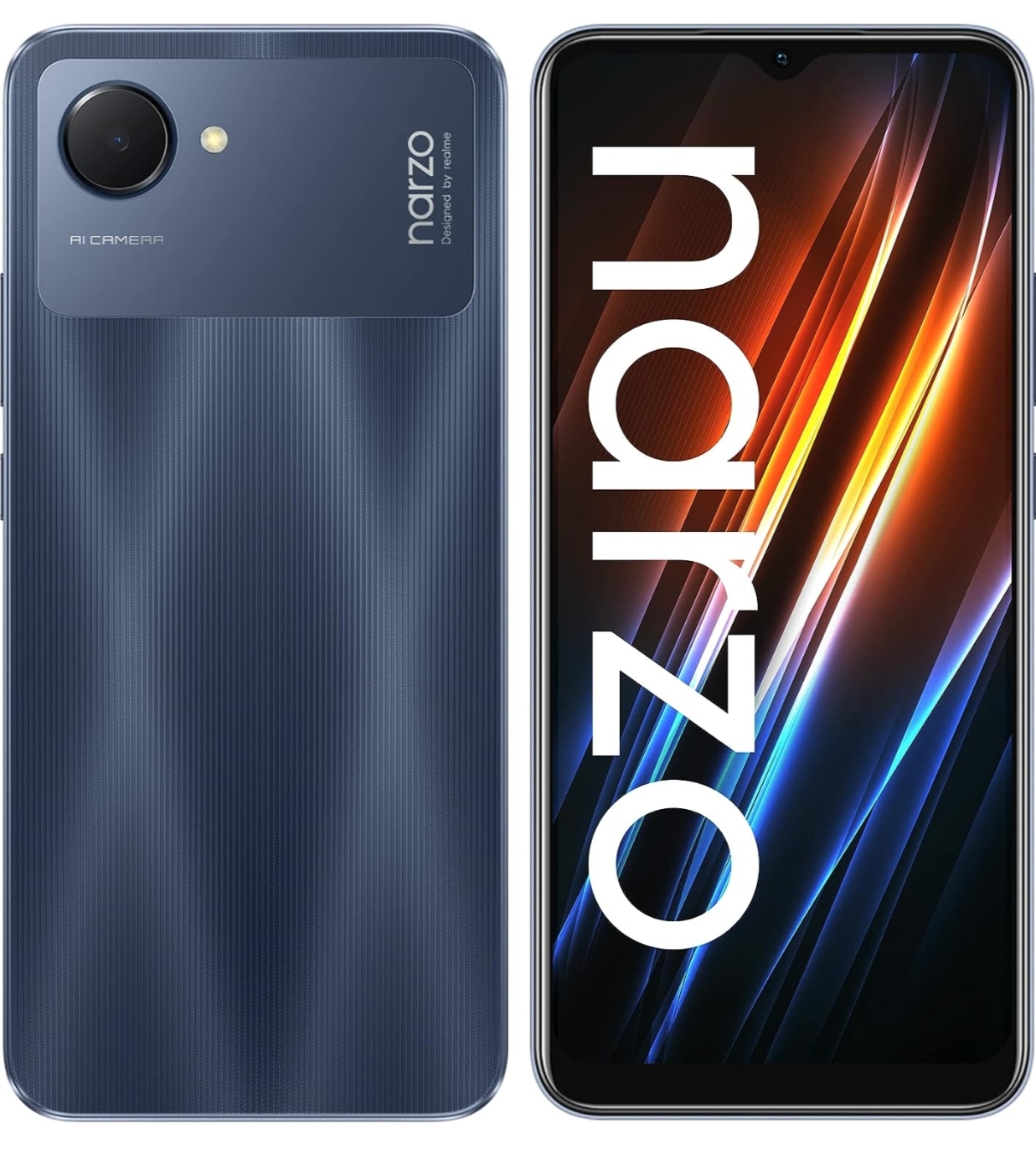 realme narzo 50i Prime (Dark Blue 4GB RAM+64GB Storage) Octa-core Processor | 5000 mAh BatteryColour: Dark Blue