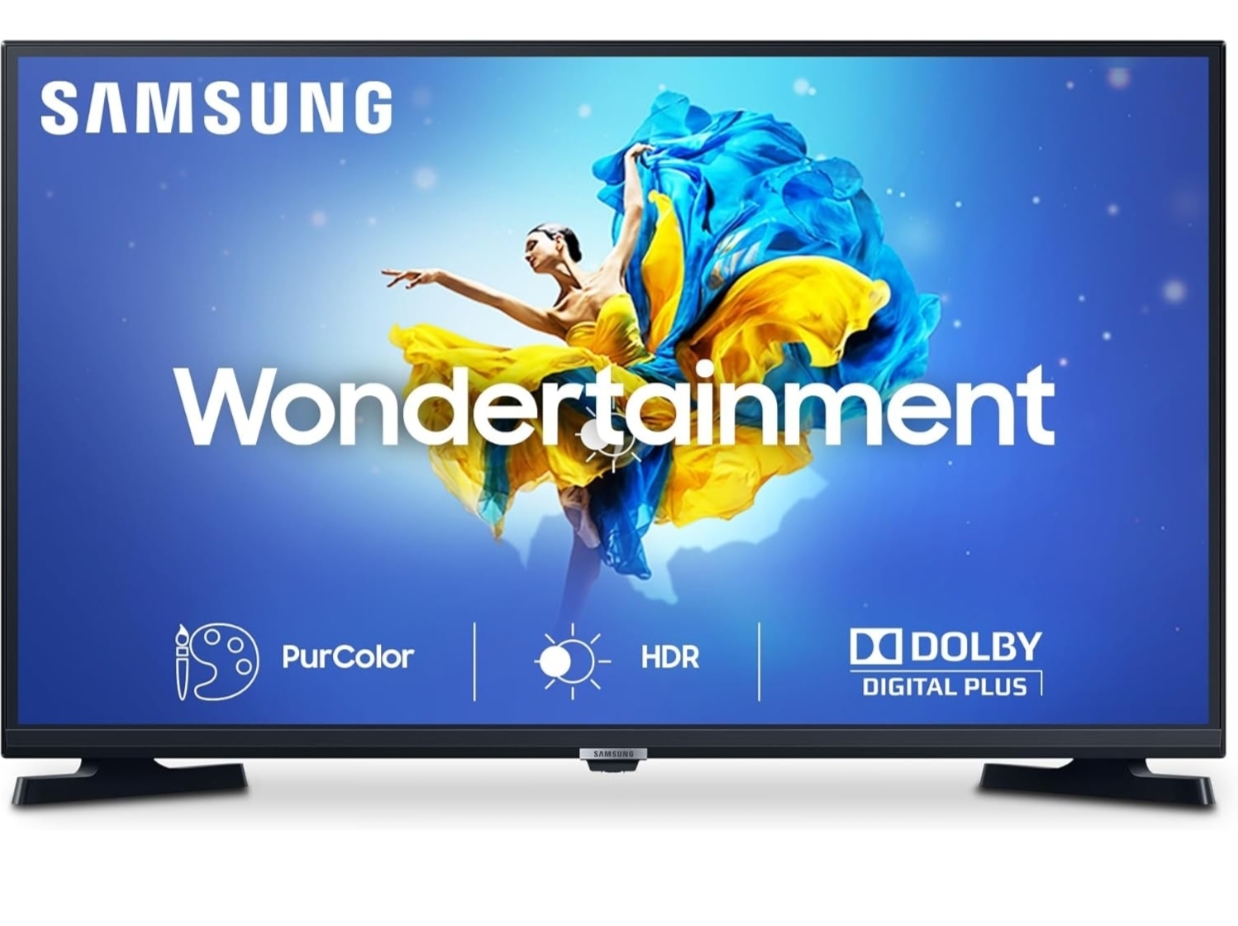 Samsung 80 cm (32 Inches) Wondertainment Series HD Ready LED Smart TV UA32T4340BKXXL (Glossy Black)