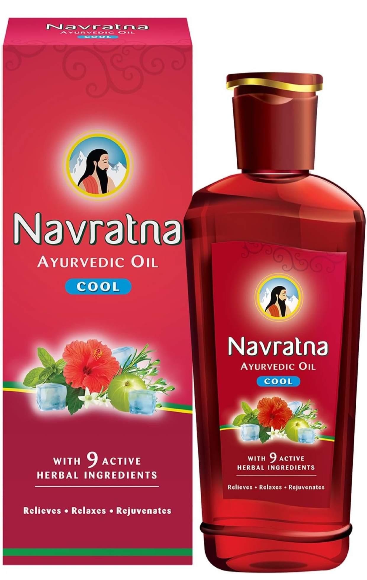 Navratna Ayurvedic Cool Oil |