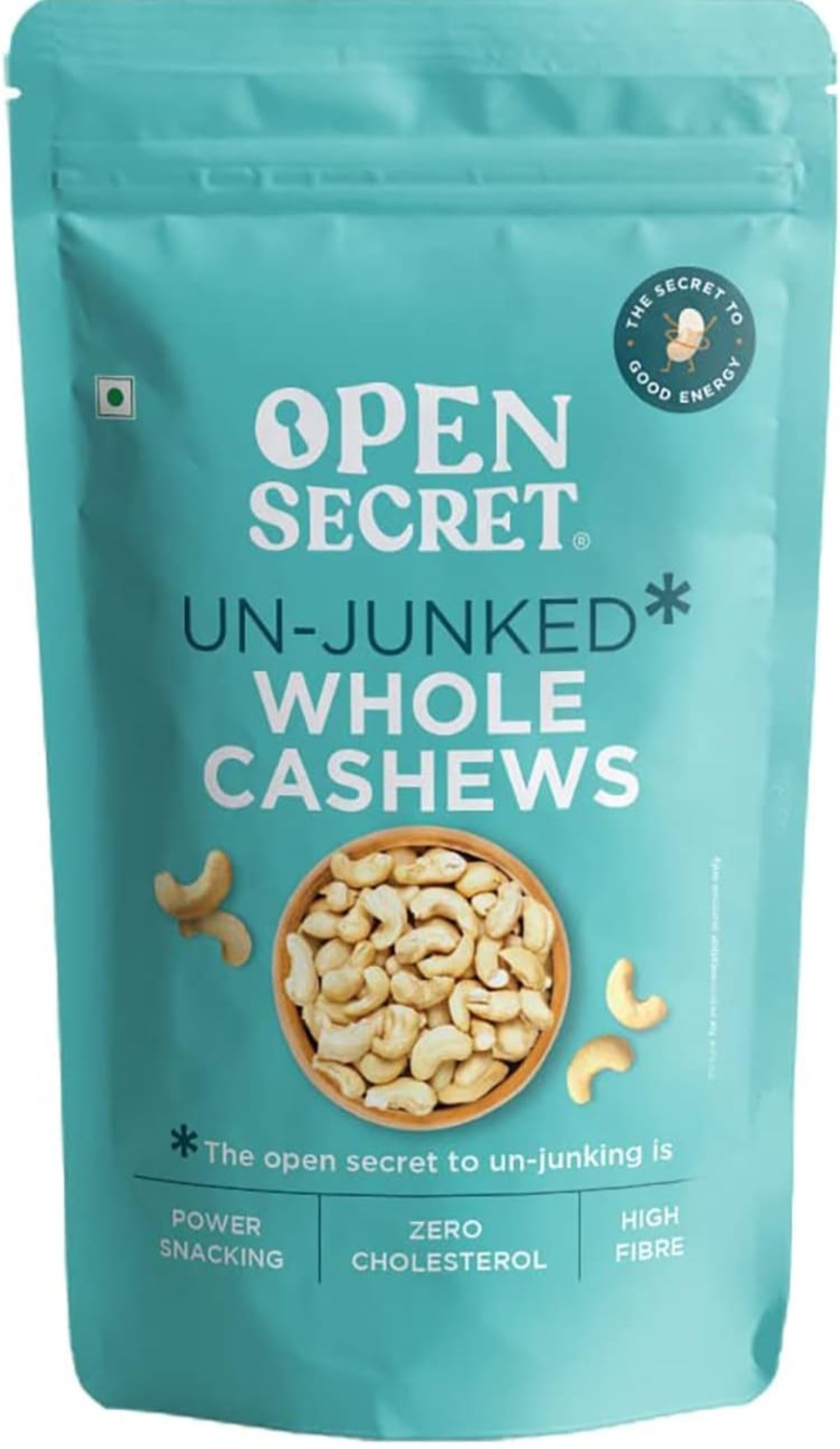 Open Secret 100% Natural Premium Whole Cashews 200 g
