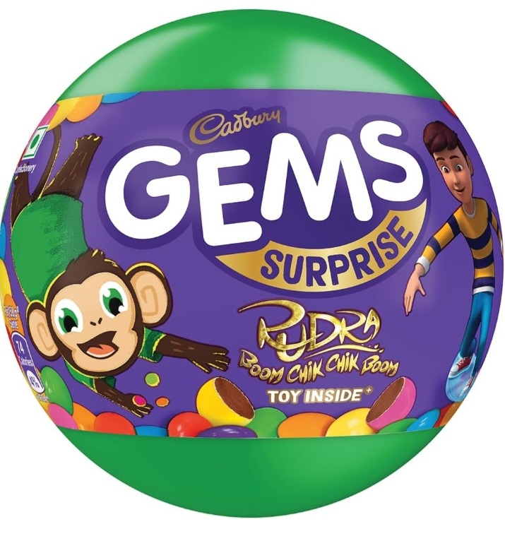Cadbury Gems Surprise Chocolate, 15.8g
