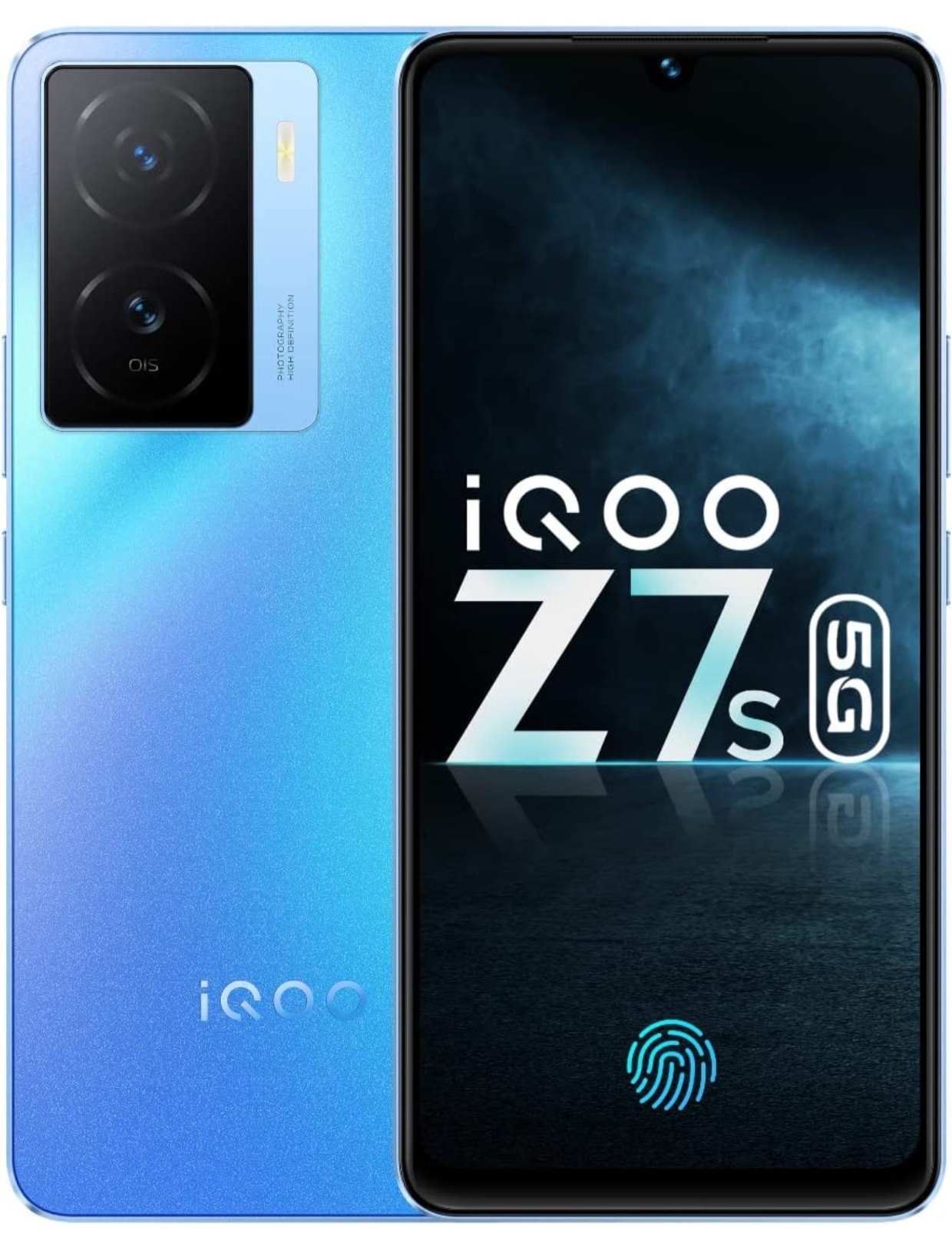 iQOO Z7s 5G by vivo (Norway Blue, 6GB RAM, 128GB Storage) |