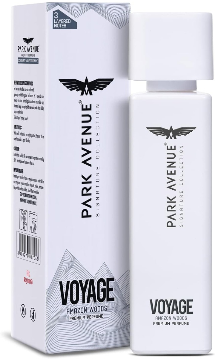 Park Avenue Voyage Amazon Woods Perfume For Men, 120ml
