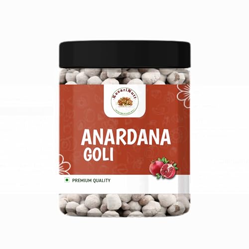 KesariNutt Dried Anardana Goli, 400GM [Jar Pack] (Mukhwas) Mouth fresh