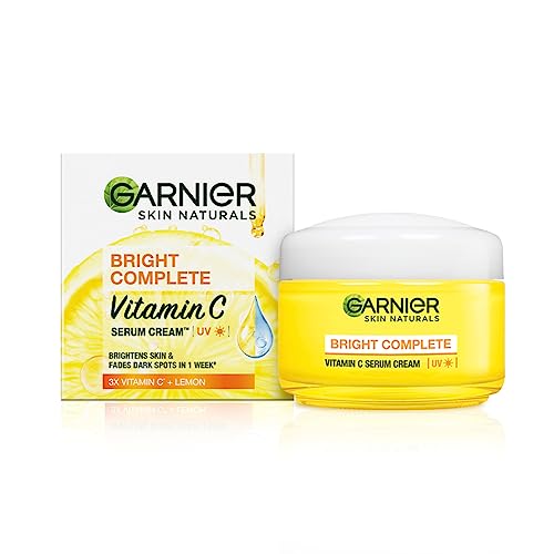 Garnier Skin Naturals, Day Cream, Brightening and with Sun Protection, Bright Complete, 45 g