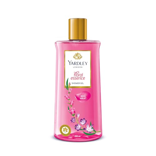 Yardley London Floral Essence Shower Gel Iris & Violet 250ml, White