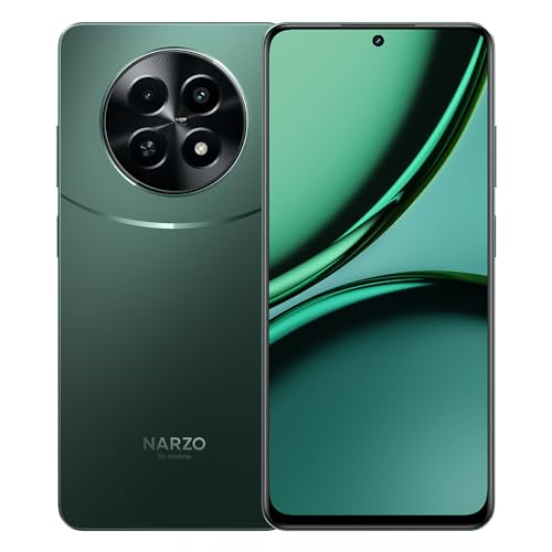 realme NARZO 70x 5G（Forest Green,4GB RAM, 128GB Storage）| 120Hz Ultra Smooth Display | Dimensity 6100+ 6nm 5G | 50MP AI Camera | 45W Charger in The Box