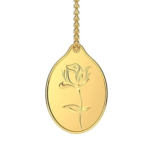 Malabar Gold & Diamonds 24k (999) 1.5gram Rose Gold Coin Cum Pendant