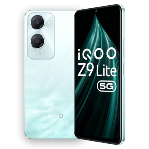 iQOO Z9s 5G (Titanium Matte, 8GB RAM, 128GB Storage) | 120 Hz 3D Curved AMOLED Display | 5500 mAh Ultra-Thin Battery | Dimesity 7300 5G Processor | Sony IMX882 OIS Camera with Aura Light