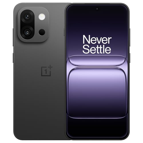 OnePlus 13s | Snapdragon® 8 Elite | Smarter AI | Lifetime Display Warranty | 12GB+512GB | Black Velvet