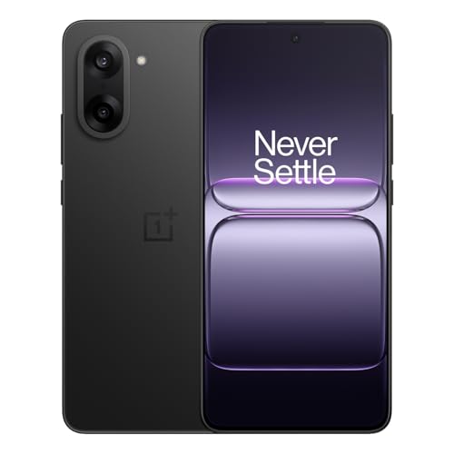 OnePlus Nord CE5 | Massive 7100mAh Battery | MediaTek Dimensity 8350 Apex | Powered by OnePlus AI | 8GB + 128GB | Black Infinity