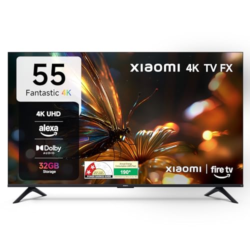 Xiaomi 138 cm (55 inch) FX Pro QLED Ultra HD 4K Smart Fire TV L55MB-FPIN