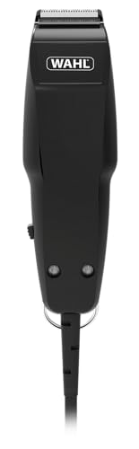 Wahl Corded Trimmer, Self-Sharpening Precision Blades, Chrome plated Blades, Adjustable Lever, for Men (Black)