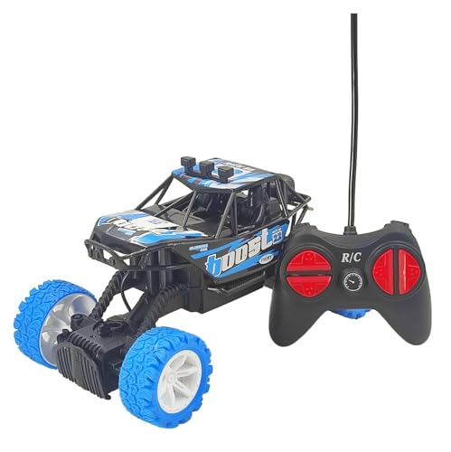 AJS ENTERPRISE RC Rock Crawler Car 4×4 Remote Control Off Road Vehicle | Big Wheel Climbing Stunt Toy | Rechargeable High Speed Car for Kids
